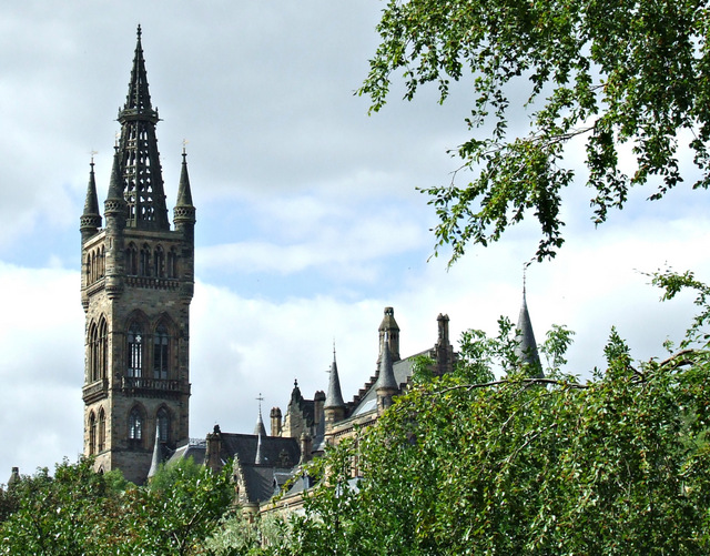 Glasgow University campus